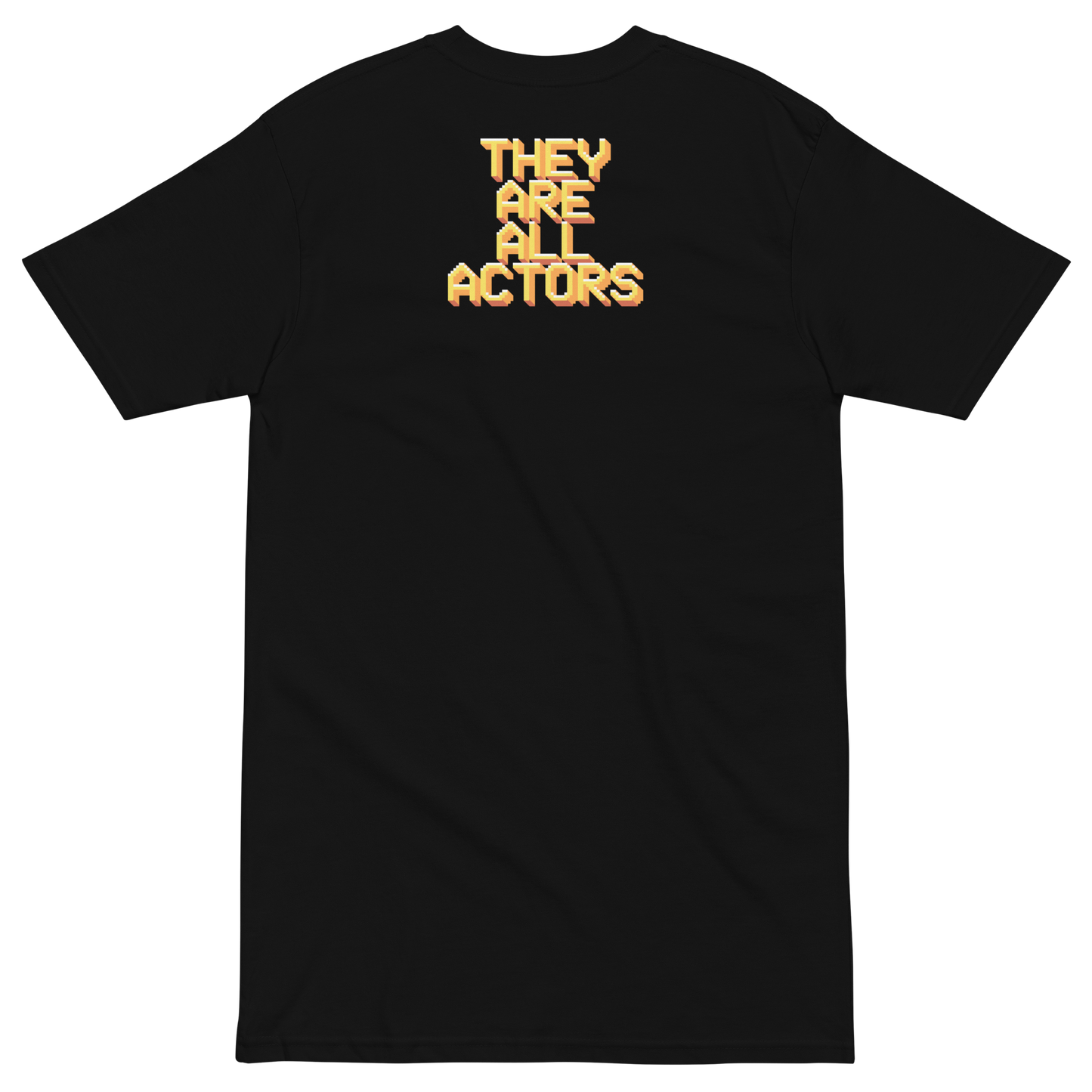 BLACK LAMB COINED TEE