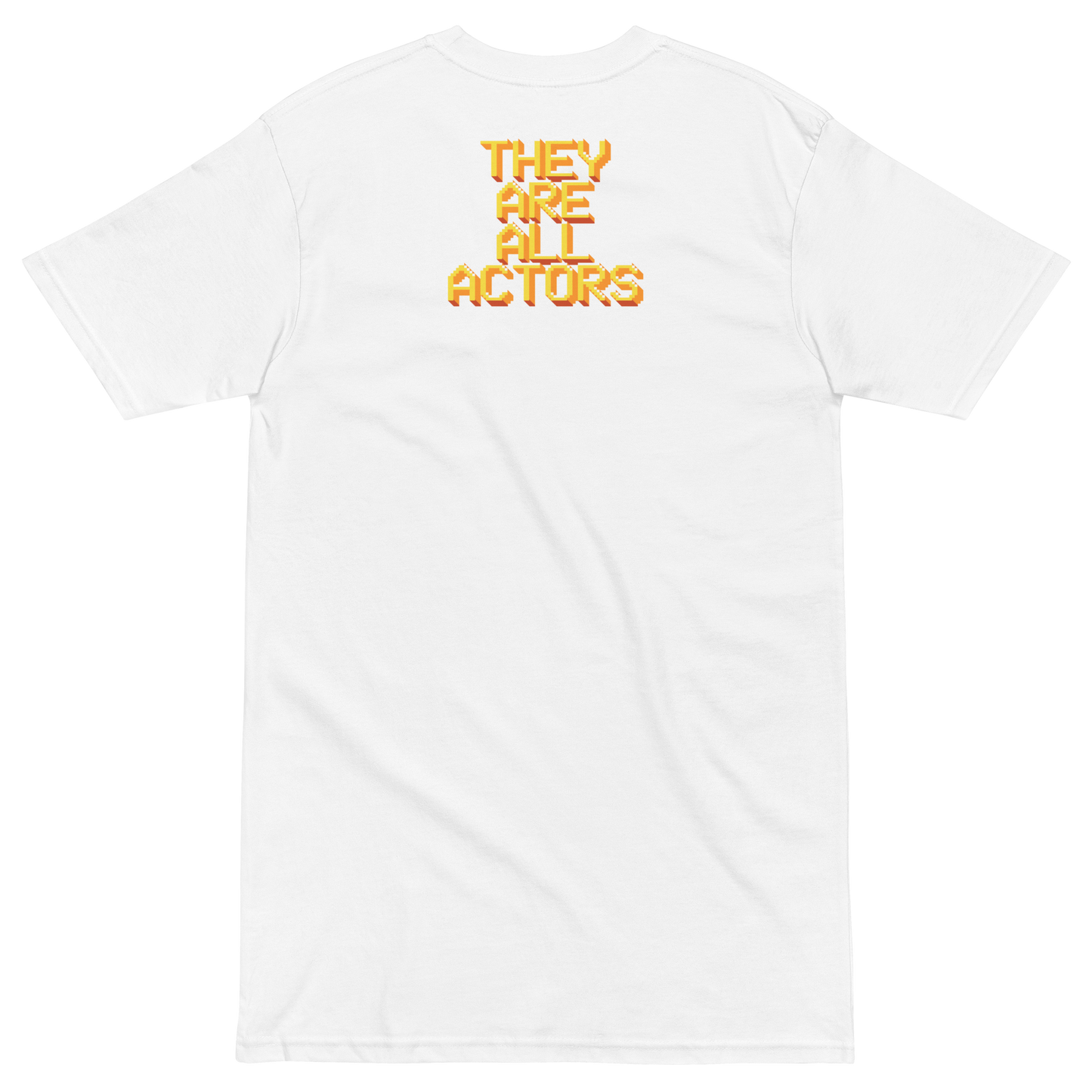 BLACK LAMB COINED TEE