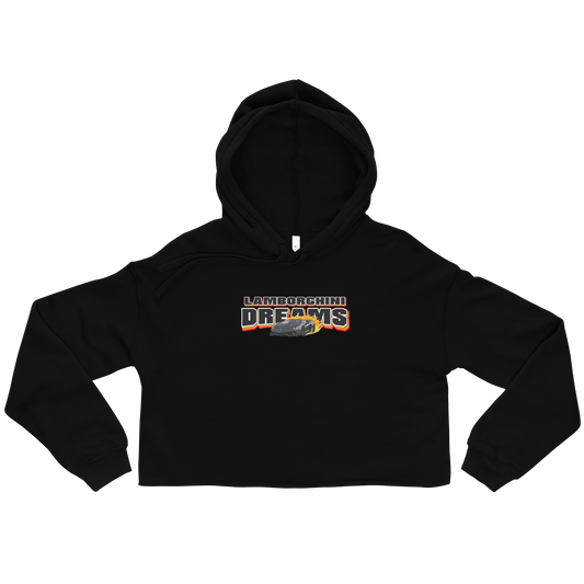 LAMBORGHINI DREAMS CROP HOODIE