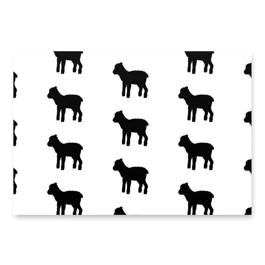 BABY LAMB WRAPPING PAPER